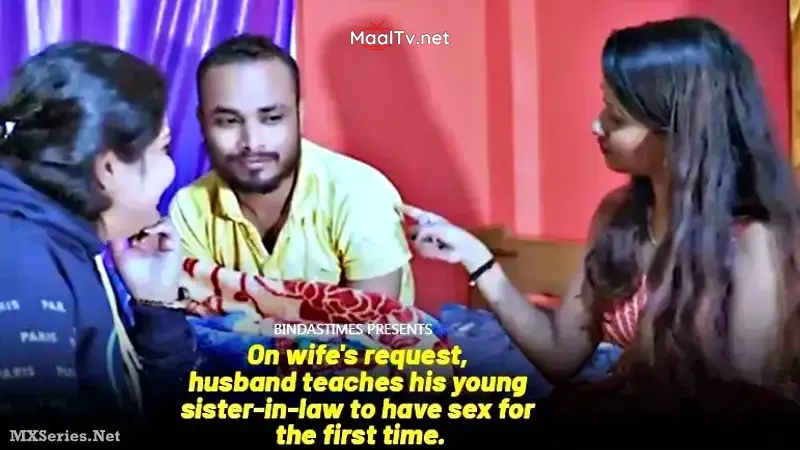 Husband Teaches His Young Sister In Law To Have Sex (Bindastimes Web Series)